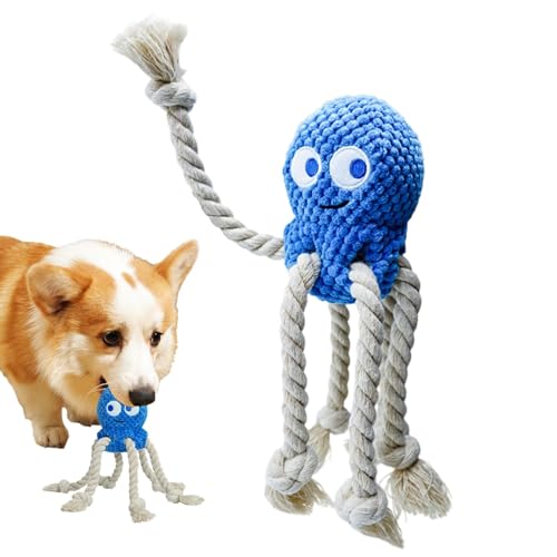 Mifeiwukawa Tug of War Hundespielzeug, weiches interaktives Hundespielzeug, Seilspielzeug, kreatives Tier-Design, Welpenziehspielzeug, um sie zu beschäftigen, Haustierbedarf für kleine mittelgroße von Mifeiwukawa