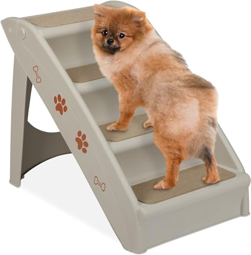 Faltbare Treppe für Haustiere, Hunde, Katzen, tragbare Treppe, zusammenklappbar, leichte Leitern von Mighty Products