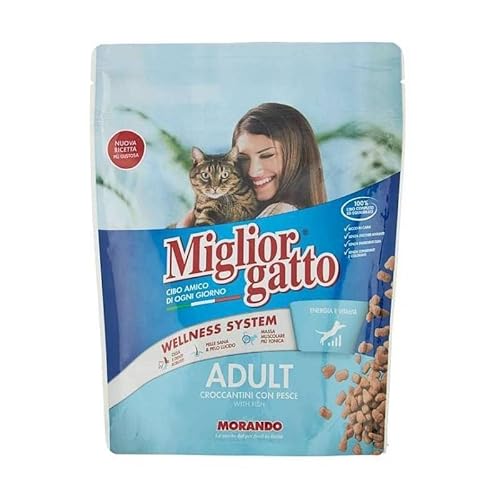 Morando Beste Katze, Leckerbissen Fisch, 9 x 400 g von Miglior Gatto