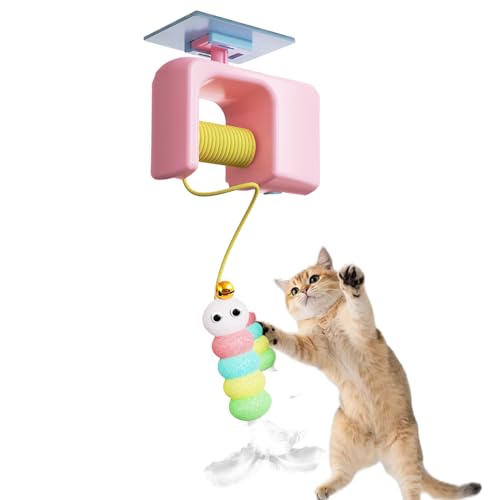 Mihauuke Elektrisches Katzenspielzeug | Einziehbares Jagdspielzeug - Aufhängbares Anregendes Interaktives Katzenspiel Für Kätzchen Trainings- und Jagdspiel Indoor Wohnungshaltung Für Hauskatzen Mihauuke Elektrisches Katzenspielzeug | Einziehbares Jagdspielzeug - Aufhängbares Anregendes Interaktives Katzenspiel Für Kätzchen Trainings- und Jagdspiel Indoor Wohnungshaltung Für Hauskatzen von Mihauuke