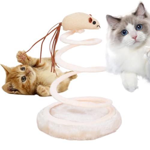 Mihauuke Feder Spielzeug Für Katzen - Interaktives Katzenspielzeug,Beutespiel Mit Spielmäusen Zur Beschäftigung Gegen Langeweile Bei Wohnungskatzen Mihauuke Feder Spielzeug Für Katzen - Interaktives Katzenspielzeug,Beutespiel Mit Spielmäusen Zur Beschäftigung Gegen Langeweile Bei Wohnungskatzen von Mihauuke
