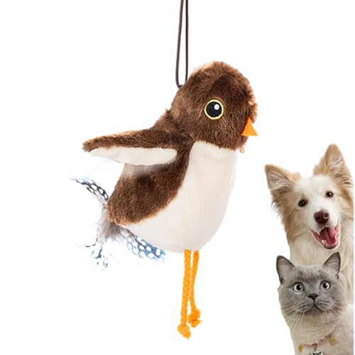 Mihauuke Fliegendes Vogelspielzeug Für Katzen, Automatisches Kätzchenspielzeug, Automatische Bewegungserkennung Mit Federn Für Jagdspiele Drinnen Und Draußen Gegen Langeweile Mihauuke Fliegendes Vogelspielzeug Für Katzen, Automatisches Kätzchenspielzeug, Automatische Bewegungserkennung Mit Federn Für Jagdspiele Drinnen Und Draußen Gegen Langeweile von Mihauuke
