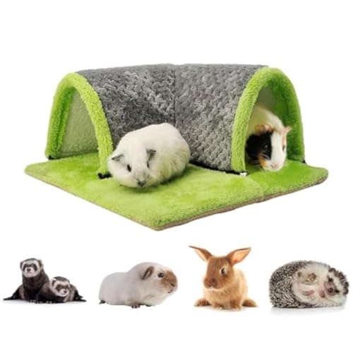 Mihauuke Hamsterhäuser, Chinchillahütte | Kuschelbecher Hütte | Warmes Plüsch-Winterschlafhaus, waschbare Kuschelschalenhütte für Hamster, Frettchen, Hase, Igel von Mihauuke