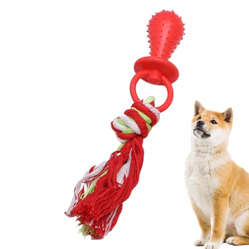 Mihauuke Hundeseilspielzeug - Mundpflege-Seil-Hundespielzeug - Langlebiges Haustierspielzeug, Welpenspielzeug in Lebensmittelqualität zum Spielen, Training, für Haustiere von Mihauuke