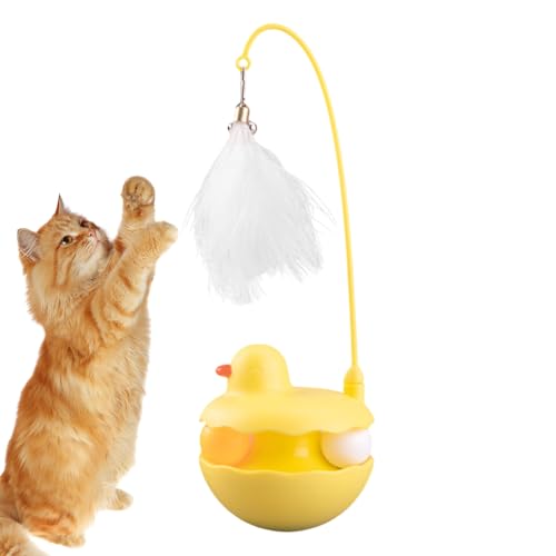 Mihauuke Interaktives Katzenspielzeug,Interaktiver Katzenspielspaß Für Drinnen | Entenform Leichter Angelstab Für Drinnen & Draußen Geschenkidee Mihauuke Interaktives Katzenspielzeug,Interaktiver Katzenspielspaß Für Drinnen | Entenform Leichter Angelstab Für Drinnen & Draußen Geschenkidee von Mihauuke