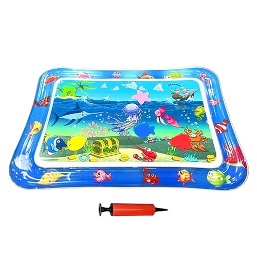 Mihauuke Katzen Wassermatte - 66x47 cm Aufblasbare Wasser Sinnesmatte - Kühlende wasserdichte Interaktive rutschfeste Kratzfläche Für Reisen Draußen Welpen Kätzchen Mihauuke Katzen Wassermatte - 66x47 cm Aufblasbare Wasser Sinnesmatte - Kühlende wasserdichte Interaktive rutschfeste Kratzfläche Für Reisen Draußen Welpen Kätzchen von Mihauuke