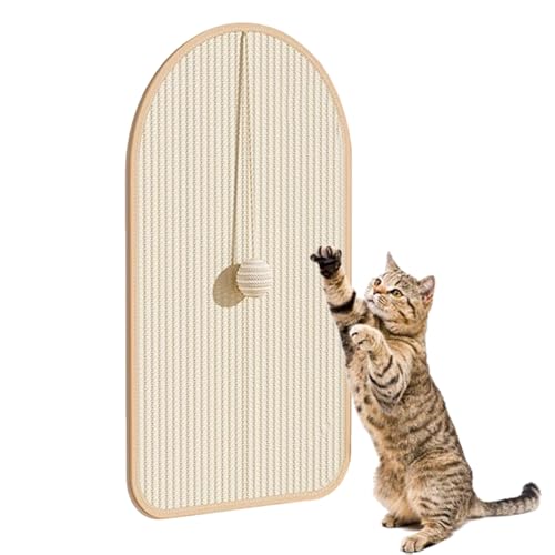 Mihauuke Kratzmatte Für Katzen - Katzenspielzeug Aus Sisal Mit Kratzfläche Für Teppich,Platzsparendes Kratzbrett Für Sofas Wand Couch Boden Mihauuke Kratzmatte Für Katzen - Katzenspielzeug Aus Sisal Mit Kratzfläche Für Teppich,Platzsparendes Kratzbrett Für Sofas Wand Couch Boden von Mihauuke