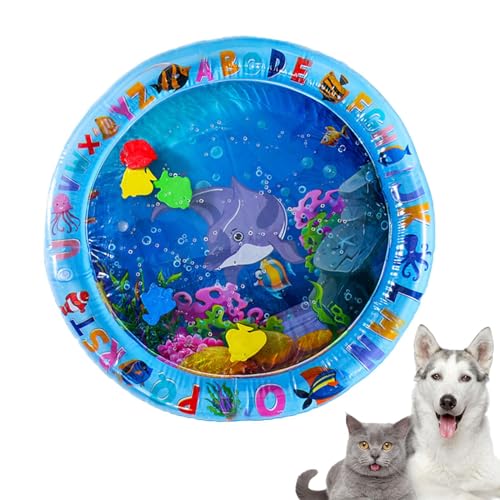 Mihauuke Sensorisches Wasserpad Für Katzen, Wasser Spielmatte Spielzeug für Hunde und Katzen, Kühlendes Haustier Wasserbett für Bewegung und Bereicherung Aktivität Spielzeug geeignet für Zuhause Mihauuke Sensorisches Wasserpad Für Katzen, Wasser Spielmatte Spielzeug für Hunde und Katzen, Kühlendes Haustier Wasserbett für Bewegung und Bereicherung Aktivität Spielzeug geeignet für Zuhause von Mihauuke