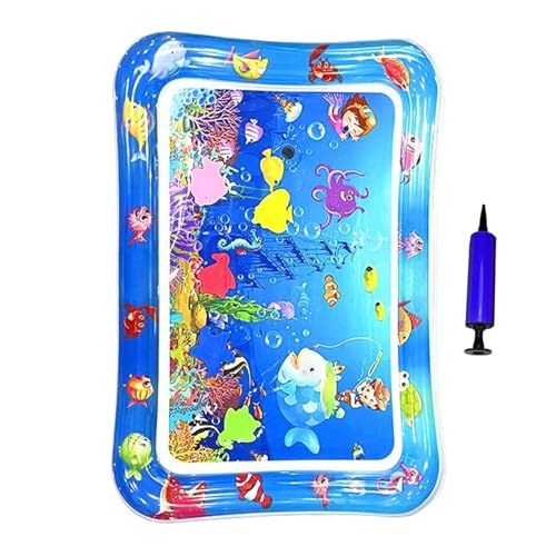 Mihauuke Wassermatte Für Katzen - 66x47 cm Aufblasbare Wasser Spielmatte Sensorik,wasserdichte Unterlage Aktivierend Kühlendes Spielzeug Für Innen Außen Kitten Reise Mihauuke Wassermatte Für Katzen - 66x47 cm Aufblasbare Wasser Spielmatte Sensorik,wasserdichte Unterlage Aktivierend Kühlendes Spielzeug Für Innen Außen Kitten Reise von Mihauuke