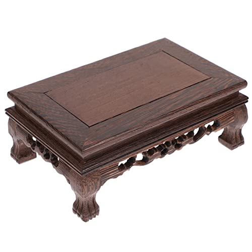 Mikikit 1stück Holzbasis Blumenständer Für Blumentöpfe Handgefertigte Holzdeko Für Innen Und Außenbereich Für Pflanzen Kunsthandwerk Aquarien Mikikit 1stück Holzbasis Blumenständer Für Blumentöpfe Handgefertigte Holzdeko Für Innen Und Außenbereich Für Pflanzen Kunsthandwerk Aquarien von Mikikit