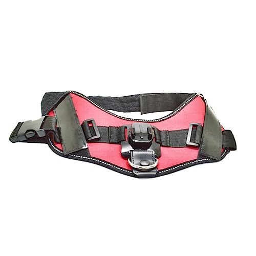 Mikikit 360 tierkamera plastiktisch Hunde Camera videograpper Hunde Accessories Chest Strap banylon nylons Brusthalterung für Hunde Brustgeschirr für Hunde Zubehör Gurt rotieren Hundeleine von Mikikit