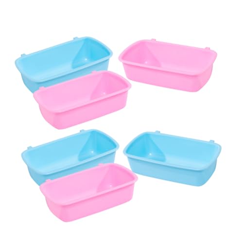 Mikikit 6stücke Wiederverwendbare Futterschalen Hängende Wasserschalen Kleine Haustierfütterungsschalen Mit Haken Für Hamster Kaninchen Und Ratten Mikikit 6stücke Wiederverwendbare Futterschalen Hängende Wasserschalen Kleine Haustierfütterungsschalen Mit Haken Für Hamster Kaninchen Und Ratten von Mikikit