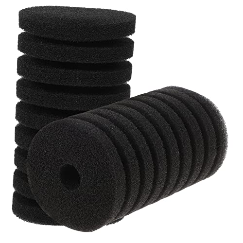 Mikikit Aquarium Filter 2 Stücke Filter Ersatz Ersatz Wasserfilter Große Wasserfilter Pumpe Aquarium Vorfilter Sieb Zubehör Anhang von Mikikit