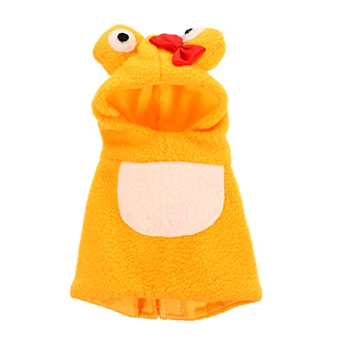 Mikikit Vogelkostüm für Papageien Vogel-Outfit Haustier Vögel Weihnachtsparty-Kleid Weiches Polarfleece-Material Papageien-Kleidung für Shows von Mikikit