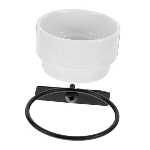 Mikikit Vogelfutternapf aus Keramik Abnehmbarer Hängehalter für Papageien Vielseitiger Futter und Wasserspender für Vogelkäfige Design für Innen und Außenbereiche Langlebig Mikikit Vogelfutternapf aus Keramik Abnehmbarer Hängehalter für Papageien Vielseitiger Futter und Wasserspender für Vogelkäfige Design für Innen und Außenbereiche Langlebig von Mikikit