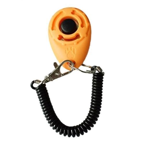 Milageto 2xDog Training Whistle Pet Training Einstellbare Produkt Liefert Gelb von Milageto