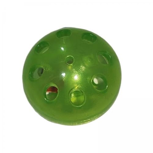 Milageto 3X Leuchtender Ball Haustier Übungs Gummibälle für Aggressive Tragbares Interaktives Hundespielzeug Bissfestes Hunde Kauspielzeug von Milageto