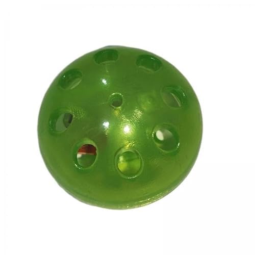 Milageto 6X Leuchtender Ball Haustier Übungs Gummibälle für Aggressive Tragbares Interaktives Hundespielzeug Bissfestes Hunde Kauspielzeug von Milageto