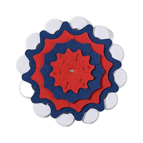 Milageto Hunde Lick Pad Interaktives Spielzeug Slow Feeder Puzzle Anreicherung Spielzeugnahrungspender Futtersuche Licking Bowl Haustier Futter Licking Matte, Blau von Milageto