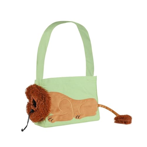 Milageto Tragetasche für Haustiere, Rucksack, Katze, Hund, einzigartiges transparentes Fenster, praktische Tragetasche für Outdoor-Wanderungen, Camping, Welpen, l von Milageto