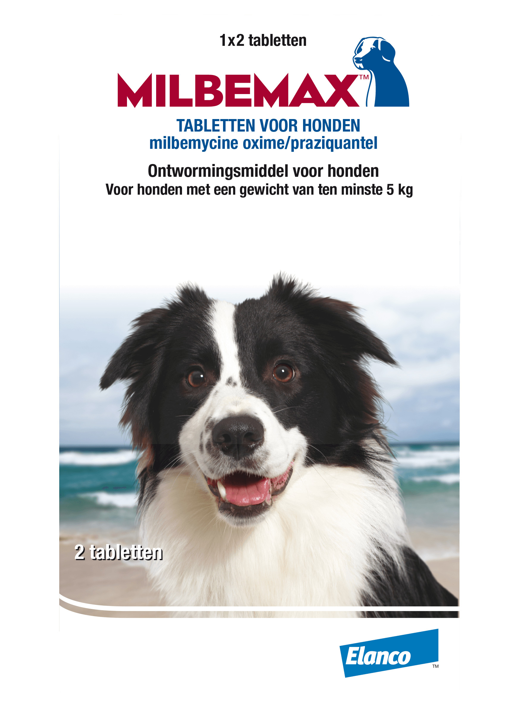 Milbemax Entwurmungstabletten für Hunde ab 5 kg 16 Tabletten von Milbemax