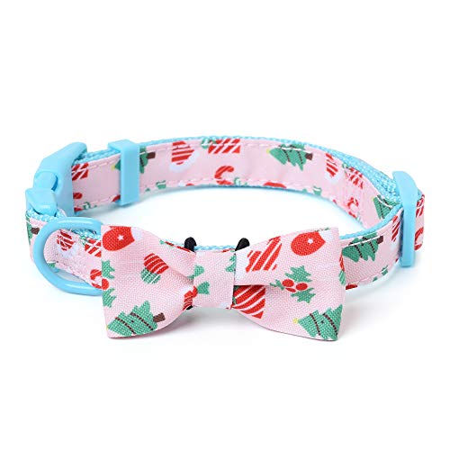 Mile High Life | Frühling Floral Kollektion | Weiches Poly-Baumwoll-Gewebe | Weibliche Hundehalsbänder | Schleifenhalsband | Bandana von Mile High Life