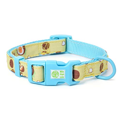 Mile High Life | Frühling Floral Kollektion | Weiches Poly-Baumwoll-Gewebe | Weibliche Hundehalsbänder | Schleifenhalsband | Bandana von Mile High Life