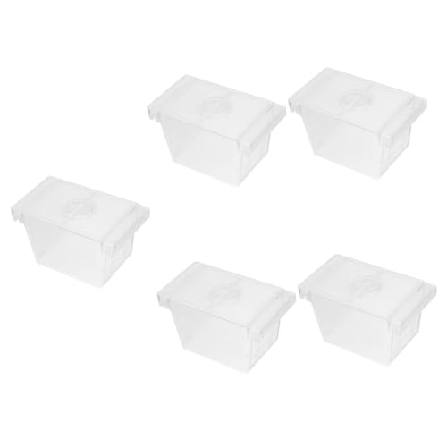 5st Brutkasten Für Frittierboxen Acrylbox Separator Aquarienfische Aquariumzubehör Betta-Aquarium Mit Trennwand Zuchtbecken Fall Fischzucht Aquarium Kindergarten Plastik MILISTEN von Milisten