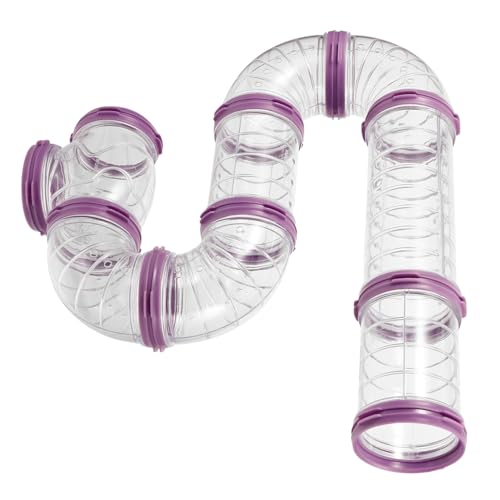 MILISTEN 1 Set Hamster Tube Kit Hamster Tunnel Abenteuer Robuster Kunststoff für Zwerghamster von Milisten