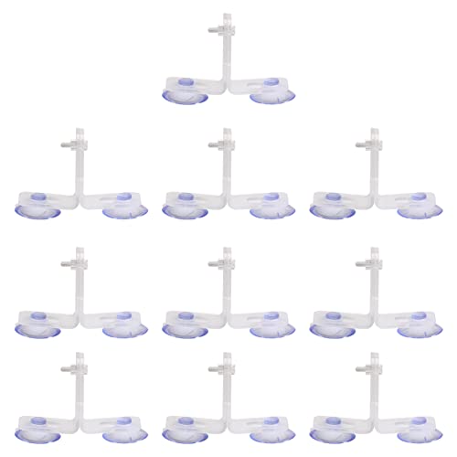 MILISTEN 10 Stück Trennwand Clips für Aquarien Teiliges mit Saugnäpfen zur Einfachen Installation zur Trennung von Fischbecken Zucht MILISTEN 10 Stück Trennwand Clips für Aquarien Teiliges mit Saugnäpfen zur Einfachen Installation zur Trennung von Fischbecken Zucht von Milisten