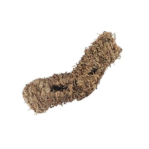 MILISTEN 1Pc Tunnel Gras Nest Kreative Haustier Nest Haustier Tunnel Spielzeug Nest Spielzeug Dekorative Nest Haustier Hamster Spielzeug Tunnel Geformt Nest Hamster Spielzeug Nest Haustier von Milisten