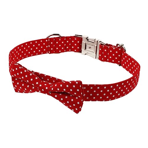 MILISTEN Haustier Hundehalsband Halsband für Hund Abnehmbares Bandana Größe Halsband Haustier Hals Dekoration von Milisten