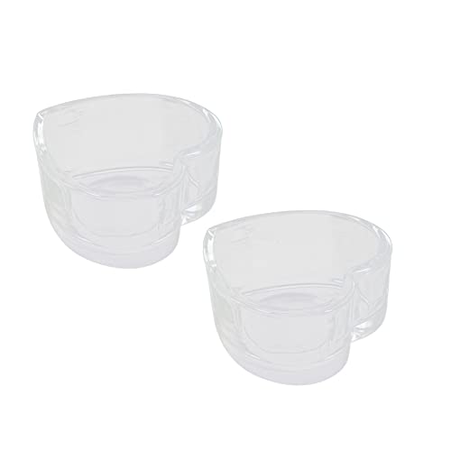 MILISTEN Lasting Small Pet Bowl 2er-Pack Futternäpfe für Hamster Chinchilla-zubehör Kompakte Wassernäpfe von Milisten