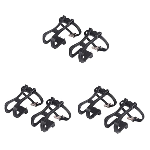 MILISTEN 3 Paar Fahrradpedal Zehenclip Nylon Fahrradpedal Zehenclip Rennrad Clip von Milisten