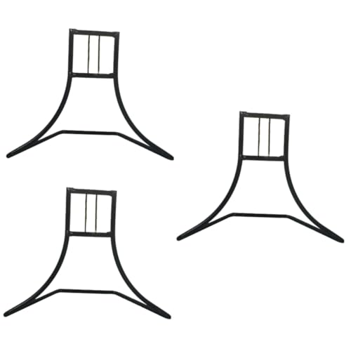 MILISTEN 3 Stück Stabiles Eisenstützgestell Für Laufrad Für Haustiere 22 cm Sichere Stabile Halterung Für Laufrad Für Hamster von Milisten