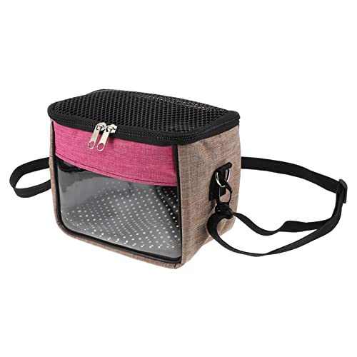 MILISTEN 3 STK Hamster aus Tasche hundetragetasche Hamster-Umhängetasche Hamster transportbox tiertransporttasche Eichhörnchen Beutel Outdoor-Igel-Handtasche Goldener Bär Meerschweinchen von Milisten