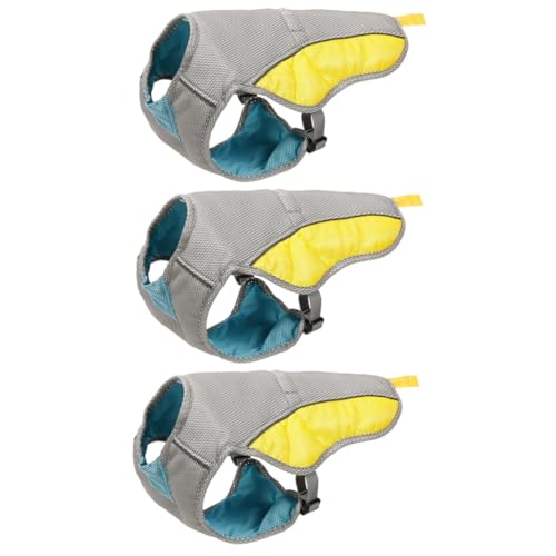MILISTEN 3 STK Kühlweste für Hunde pet Supplies haustierbedarf Kühljacke für Hunde kleines hundegeschirr Hemd Schultergurt Muskelshirt Kühljacke für Haustiere Coole Weste für Haustier kalt von Milisten