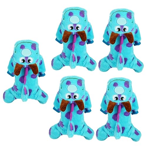 MILISTEN 5St Verwandlungskostüm für Haustiere Halloween Costume Halloween kostüme hundepullover Kleidung Cartoon-Dinosaurier-Hundekleidung Welpe Haustierkleidung Winterkleidung für Hunde von Milisten