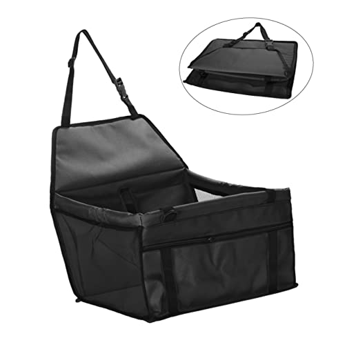 MILISTEN Auto Hundetransporter Tierauto-Booster Reisetasche für Hunde welpenträger autositz Haustier Auto hundeautositz Hunde autositz Autositzträger Hundesicherheits-Reisetasche Black von Milisten