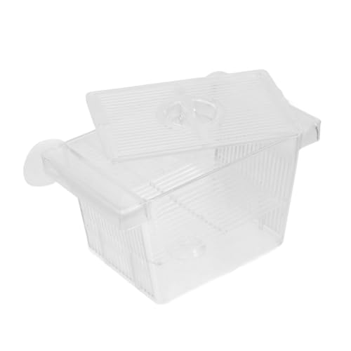 MILISTEN Box Fry Box Brutkasten Aquarienfische Schildkröten Lebensraum Aquarium Zubehör Betta Aquarium Mit Trennwand Aquarium Kindergarten Trenner Aquarium Brüterei Zuchtbecken von Milisten