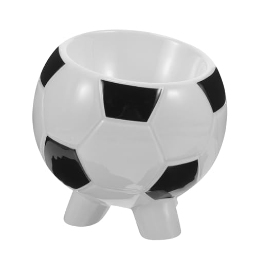 MILISTEN Fußball-Haustiernapf pet Shop pet Supplies cat Bowls Futternapf für Katzen einfacher Hundenapf hundefutter Lebensmittelbehälter Hund wassernapf Futterautomat für Welpen Keramik von Milisten