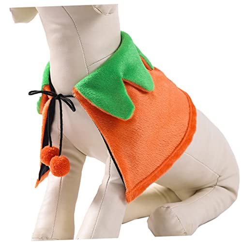 Milisten Haustier-Halloween-Mantel Welpenhasenkostü Welpenkleidung Halloween-Kostüme für Haustiere Hunde kostüme Halloween Dog Halloween Costume Haustier Umhang Hund Umhang kurzer Plüsch von Milisten