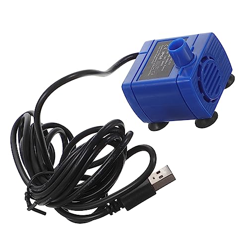 MILISTEN Haustier Wasserspenderpumpe Dc Aquarienpumpe Dc Wasserpumpe Katzen Wasserbrunnenpumpe Ersatz Katzenbrunnenpumpe USB Tauchpumpe USB Haustier Mini Wasserpumpe Haustier von Milisten