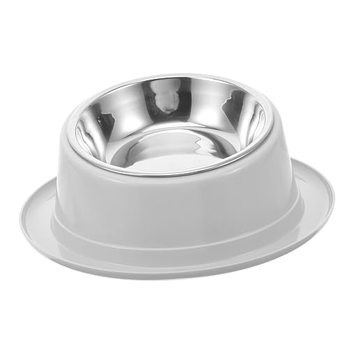 MILISTEN Futterautomat für Haustiere edelstahlschüsseln Stainless Steel Bowl Hundegeschirr hundenäpfe aus Metall katzennäpfe Hundefutter Futternapf für Katzen klein Hundenapf Fressnapf von Milisten