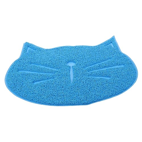 MILISTEN Matte in Katzenform Katzennapfmatte Hundenapfmatte Wassernapfmatte Hundematte Zum Füttern Tischsets Aus Kunststoff Haustiermatte Aus Silikon Wassermatte PVC rutschfest Teller Matte von Milisten