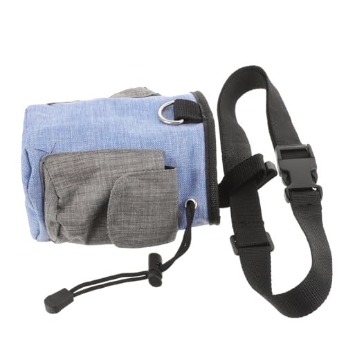 MILISTEN Snackpaket Für Haustiere Leckerlibeutel Für Das Training Outdoor-snacktasche Für Hunde Haustiertasche Welpenspielzeug Tasche Für Hundeleckereien Hundetasche Oxford-Stoff Sky-Blue von Milisten