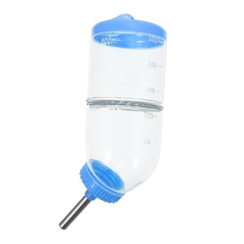 MILISTEN Trinkbrunnen für Hamster Haustiertränke klare Wasserflasche Mini Wasserkocher Hamster wasserspender Hamster trinkflasche Chinchilla-Versorgung Chinchilla-Accessoire Plastik Blue von Milisten