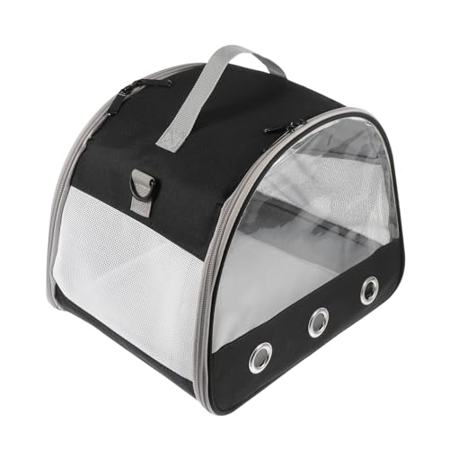 Milisten 1Stk Hamster aus Tasche Spielzeugtransportbox für Haustiere Tragetasche für Hunde Hamster transportbox Tier Transport Box Igel Tragetasche Hamster atmungsaktive Handtasche Black von Milisten