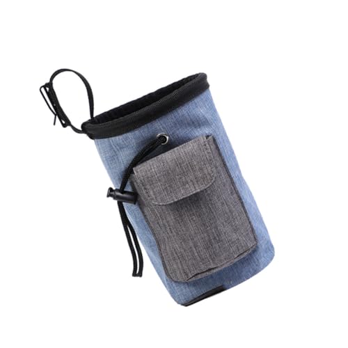 Milisten 1Stk Tasche für Tiernahrung Hundekotbeutel Trainingsbeutel für Heimtierfutter Haustier-Trainingsgürteltasche Snack-Tasche Snackbeutel für Haustiere Hundefutterträger Sky-Blue von Milisten