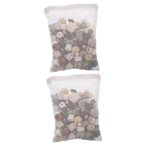 Milisten 2 Stück 1 Filtermaterial für Aquarien Reinigungssets mineralisches Filtermaterial Filtermaterial-Set für Aquarien -in- Filtermaterial-Set Aquarium Bausatz Kugel zum Reinigen Suite von Milisten